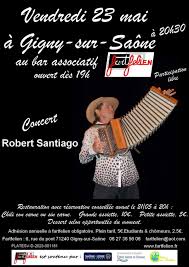 Robert Santiago : Concert a Gigny sur Saone