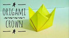 Origami Crown How To Make Paper Crown Easy Origami Tutorial Youtube Origami Crown Origami Tutorial Easy Origami Easy