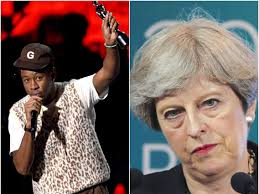 #theresa may #uk politics #british politics #my post. Brits 2020 Tyler The Creator Thanked Theresa May For Brit Award
