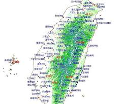 台灣神社分布圖 map map screenshot art