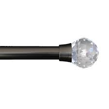 Sturdiness is a vital quality to consider when choosing, especially when hanging a heavier fabric. Linen Avenue Cut Acrylic Single Window Curtain Rod Set 28 To 48 Inch Antique Silver Target