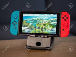 A fortnite icon appears on the nintendo switch home screen immediately. Uk Feb 2020 Nintendo Switch Games Console With Fortnite Game Stock Photo Picture And Royalty Free Image Image 141403135