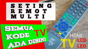 Check spelling or type a new query. Setting Remote Multi Universal Berserta Kode Youtube