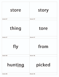 Open microsoft word and select a new blank document. Word Flashcards Compatible With Teach Your Child To Read In 100 Easy Lessons Printable Wildly Anchored Faith Family Homeschool