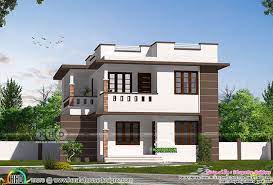3 Bhk Simple Modern House 1379 Square Feet Kerala Home Design Kerala House Design Modern House Modern House Exterior