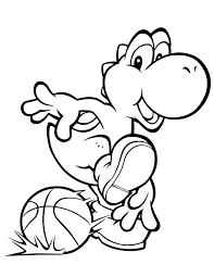 The coloring pages can bring a tremendous amount of benefits and advantages. Mario Basketball Coloring Pages ã‚­ãƒ£ãƒ©ã‚¯ã‚¿ãƒ¼ å¡—ã‚Šçµµ å¡—ã‚Šçµµ å­ä¾›