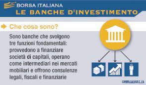 Hanno comunque anteposto l'interesse per le prime accedendo solo. Banche D Investimento Borsa Italiana