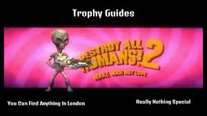 20/25 next to a rock near 2nd pond after crossing the 2 lane roads from the 2nd big farm house. Destroy All Humans 2 Trophy Guides For Collectables In Albion By Reaction Zero