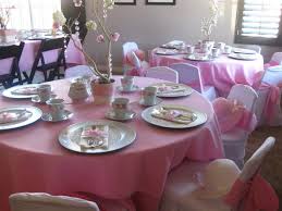 Tea Party Ideas Tea Party Rental With Kids Sized Chairs And Tables With Princess Style Chair Covers And Kids Party Rentals Kids Tea Party Tea Party Birthday