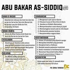 Kekayaan abu bakar as siddiq mencapai 40 ribu dirham saat masih menjadi saudagar kaya. Viral Johor Biodata Serba Ringkas Sahabat Rasulullah Facebook