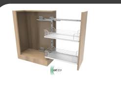 Atlas modular kitchen is one of the leading modular kitchen in chennai and home interior design specialists. Steel Wire Bpo Bottle Pull Out Sc Decco Mica Basket For Kitchen Two Shelves And Three Shelves Id 22143590648