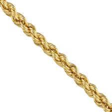 Check spelling or type a new query. 10k Yellow Gold Hollow Rope Chain 4 Mm