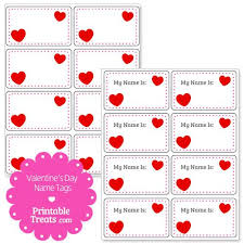 Download Valentines Day Heart Name Tags Valentine Name Valentines Day Hearts Valentine Tags