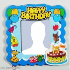 Birthday Cake With Photo Frame For Kids Free Happy Birthday Kids Photo Frame Happy Birthday Kids Happy Birthday Photos Birthday Photo Frame