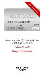 Visa gift card fee free. Expired Staples No Purchase Fee On 200 Visa Gift Cards 7 11 7 17 Limit 5 Doctor Of Credit