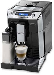 La cafetière à expresso delonghi existe même dotée d'une buse destinée à la préparation de cappuccinos maison, ou en version combinée expresso et cafetière ! Delonghi 45 766 W Eletta Machine A Expresso Avec Broyeur