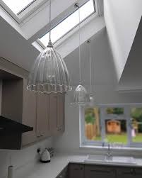 The track lighting kitchen is somewhat different from the conventional lighting system available in the market. Clear Ribbed Glass Pendant Ceiling Light Ledbury Industrial Vintage Designer Retro Style