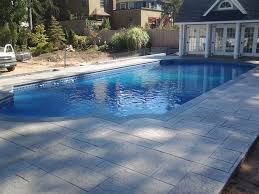 Mancini Pool Decks Patios Aus Gestanztem Beton Ct Schwimmbad Deck Mancini Aus Beton Deck Decks Gestanzt Stamped Concrete Patio Swimming Pool Decks Pool