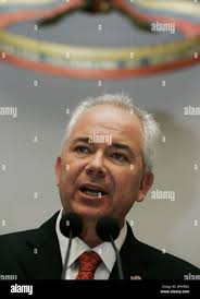 Venezuela's Oil Minister Rafael Ramirez speaks to Venezuela's National  Assembly members during a session in Caracas, Thursday, Feb. 14, 2008.  Ramirez explained an ongoing and increasingly bitter legal row with Exxon  Mobil