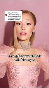 Replying to @Mary Garden #galinda #wicked #megdiem #coloranalysis  #coloredcontacts #ethereal