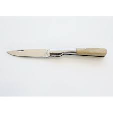 Vendetta En Olivier Couteau Pliant Vendetta Manche En Olivier Lame Carbone Ou Inox Longueur Ouvert 20 Cm Artisan Coutelier Couteaux Pliants Couteau
