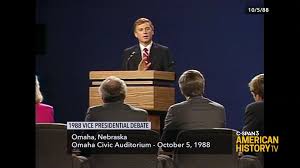 American History Tv 1988 Vice Presidential Candidates Debate Facebook