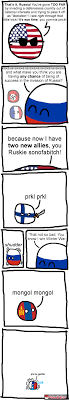 Vs of finnish troops and subscribe for daily videos check out limenade for even more memes America Fights Russia America Russia Finland Mongolians Country Jokes Funny Cartoon Memes Funny Comic Strips