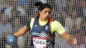 Indian fans wondering how to watch bajrang punia vs ernazar akmataliev live in india can tune into the sony sports network, which has the official broadcasting rights for the tokyo olympics 2020 in india. Tokyo Olympics Indian Discus Thrower Seema Punia Qualifies For The Games The Indravan