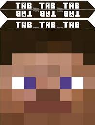 Dabei gibt es vier verschiedene typen: 150 Free Printable Masks Minecraft Printables Minecraft Steve Head Minecraft Printables Free