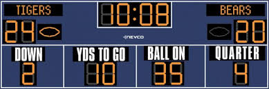 Keeping score during the games is critical, but what about when your field is not being used for football games? Football Scoreboards High School College Video Displays Nevco