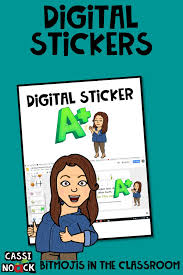 Bitmoji In The Classroom Digital Stickers Digital Classroom Classroom Tech Digital Sticker