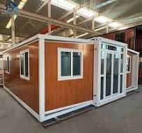 20FT Luxury Portable Expandable Modern Container House Collapsible Mini  Modular Shop Movable Folding Prefabricated Tiny Mobile Homes