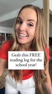 Every August my inbox starts bursting with DMs asking if I have a school  year version of the reading log. , Great news