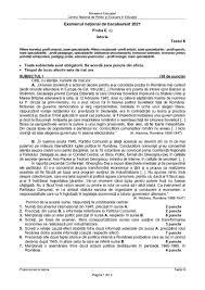 16 november at 13:03 ·. Bac Istorie 2021 Testul De Antrenament Nr 6 Sursa Edu Ro Materiale De Istorie