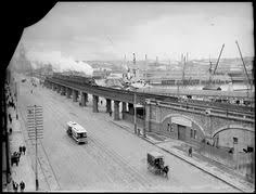 Flinders Street Railway Bridge Railway Bridges Melbourne Street Melbourne Suburbs