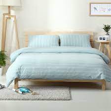Maybe you would like to learn more about one of these? 4pcs 100 Cotton Jersey Knitted Bedding Sets Light Aqua Blue And White Stripe Bedlinen For Modern Bedroom Set Queen Fitted Sheet Bedding Set Jersey Knit Beddingset Bedding Aliexpress