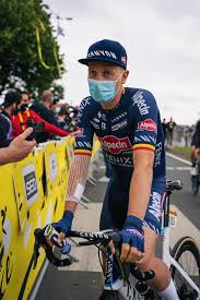 Belgium's tim merlier celebrates as he crosses the finish line to win the third stage of the tour de france cycling race over 182.9 kilometers (113.65 miles) with start in lorient and finish in. Emx0nfywc4xcwm