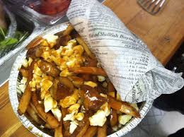 To finish the dish, pile the chips into deep bowls, warm the gravy and pour it over the chips. Get In Mah Belly Canada S Best Poutines Going Places