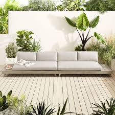 Whether you need a break while working in the yard or are simply relaxing on the patio, a sturdy outdoor sofa will come in handy. West Elm Portside Outdoor Low 2 Piece Grand Sofa Lazysuzy
