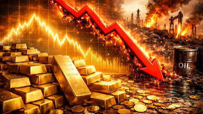 Gold prices crash! US-Iran war wipes out $9 trillion yellow metal market cap - why is gold falling & is it losing safe haven appeal? - The Times of India