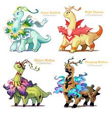 Pokemon Variations Meganium Pokemon Pokemon Mix Pokemon