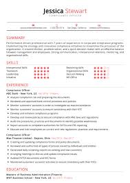 The template works for hand in hand with a form in which you can decide what fields to be included in the document, and what questions to be asked for the applicants. Compliance Officer Resume Examples Cv Sample 2020 Resumekraft