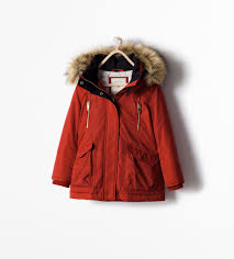 Zara Girls 49 99 Reduced To 25 99 Image 1 Of Girls Zip Parka With Detachable Fur From Zara Parka A W