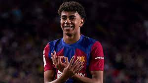 What does Lamine Yamal's '304' celebration mean? Barcelona & Spain star's  goal gesture explained | Goal.com US