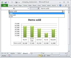 Excel Changing Charts