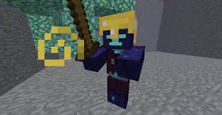You can't directly give mobs items, but zombies and skeletons will automatically pickup weapons, armor and items if thrown on the ground. Mc 129527 Drowned Overlay Turns Dark Blue When Wearing Enchanted Armor Jira