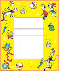 eureka back to school dr seuss the cat in the hat mini reward charts for kids with stickers 736pc 5 w x 6 h