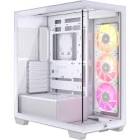 iCUE LINK 3500X RGB Tempered Glass Mid-Tower PC Case, White Corsair