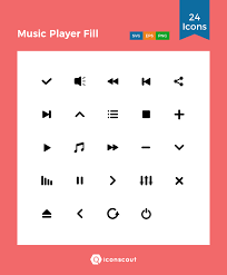 Subscribe to envato elements for unlimited graphics downloads for a single monthly fee. Download Music Player Fill Icon Pack Available In Svg Png Eps Ai Icon Fonts Music Players Icon Pack Aesthetic Template
