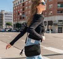 EVVE Small Crossbody Bags for Women Trendy Flap Saddle Purses with Tassel  Vegan leather Shoulder bag